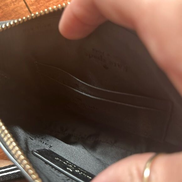 Kate Spade Pebbled Leather  Black Belt Bag - Picture 7 of 11